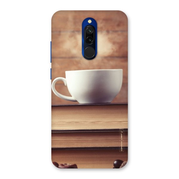 Coffee And Bookworm Back Case for Redmi 8