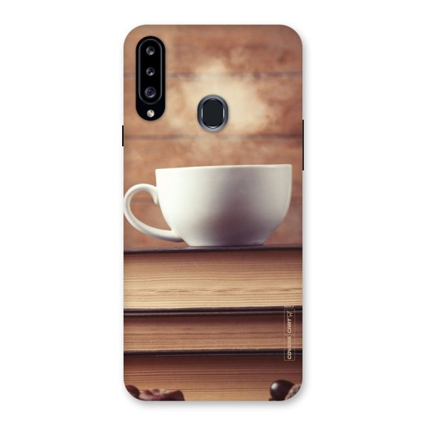 Coffee And Bookworm Back Case for Samsung Galaxy A20s