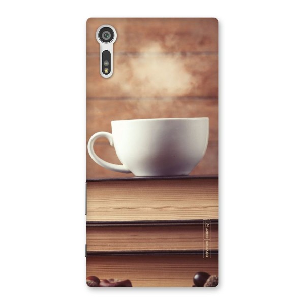 Coffee And Bookworm Back Case for Xperia XZ