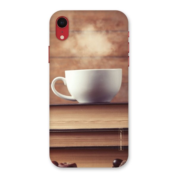 Coffee And Bookworm Back Case for iPhone XR