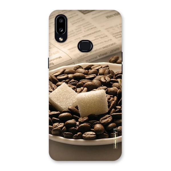 Coffee And Sugar Cubes Back Case for Galaxy A10s