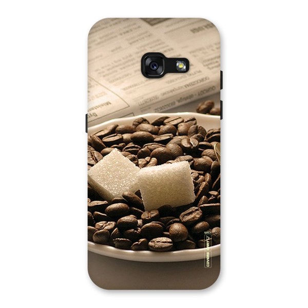 Coffee And Sugar Cubes Back Case for Galaxy A3 (2017)