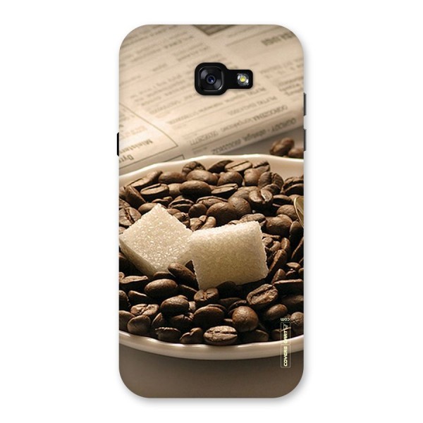 Coffee And Sugar Cubes Back Case for Galaxy A7 (2017)