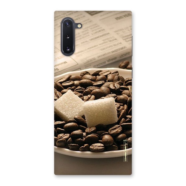 Coffee And Sugar Cubes Back Case for Galaxy Note 10