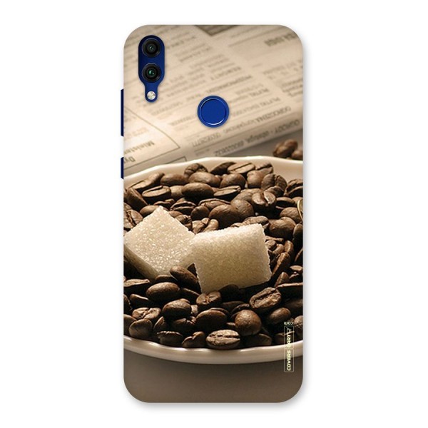 Coffee And Sugar Cubes Back Case for Honor 8C