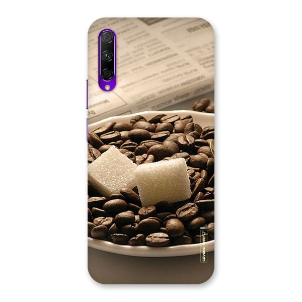 Coffee And Sugar Cubes Back Case for Honor 9X Pro