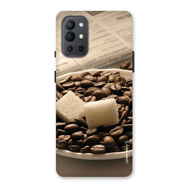 Coffee And Sugar Cubes Back Case for OnePlus 9R