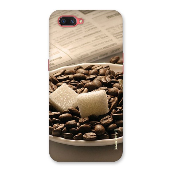 Coffee And Sugar Cubes Back Case for Oppo A3s