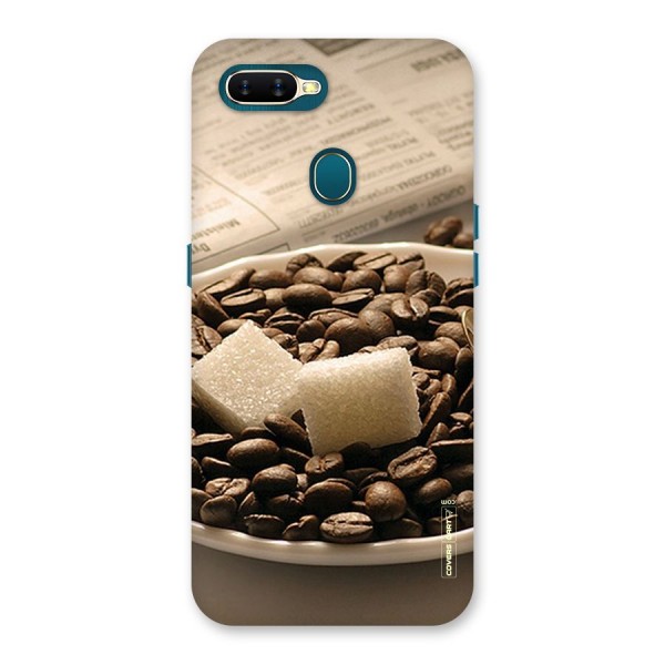 Coffee And Sugar Cubes Back Case for Oppo A7