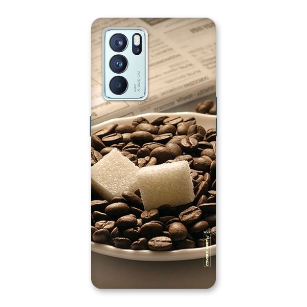 Coffee And Sugar Cubes Back Case for Oppo Reno6 Pro 5G