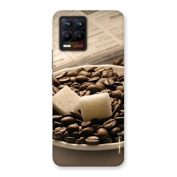 Coffee And Sugar Cubes Back Case for Realme 8