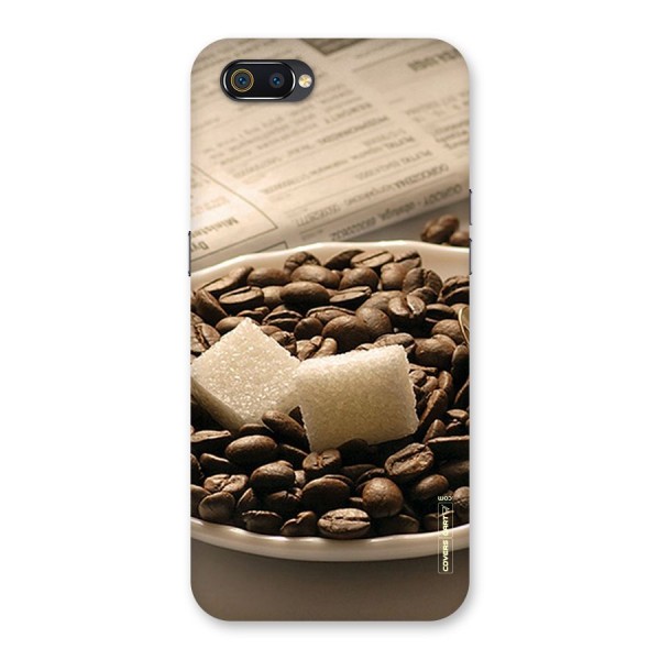 Coffee And Sugar Cubes Back Case for Realme C2