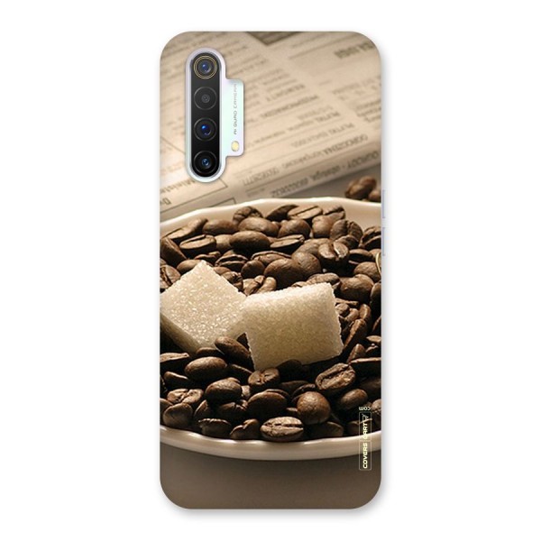 Coffee And Sugar Cubes Back Case for Realme X3