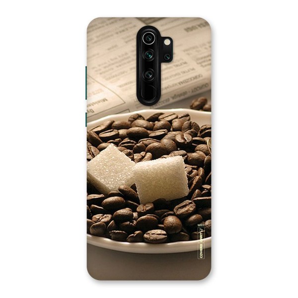 Coffee And Sugar Cubes Back Case for Redmi Note 8 Pro