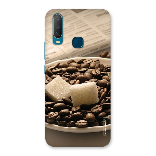 Coffee And Sugar Cubes Back Case for Vivo U10