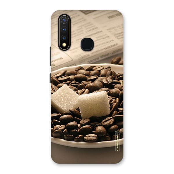 Coffee And Sugar Cubes Back Case for Vivo U20