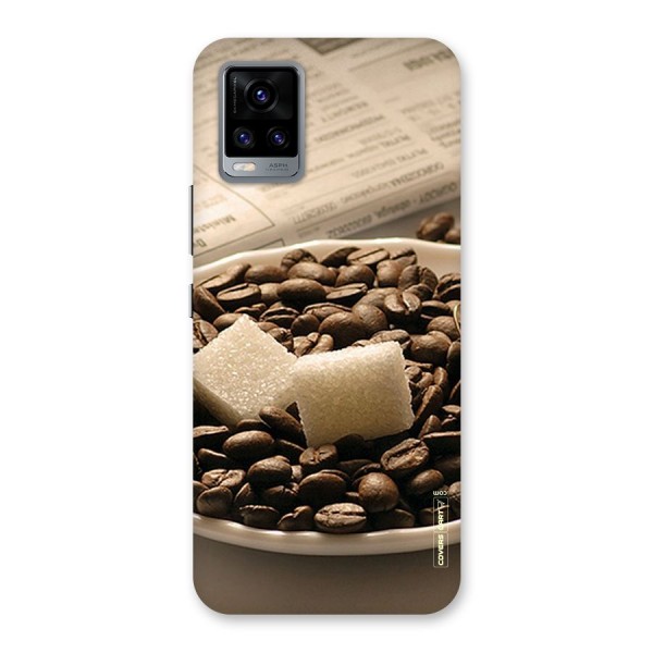 Coffee And Sugar Cubes Back Case for Vivo V20