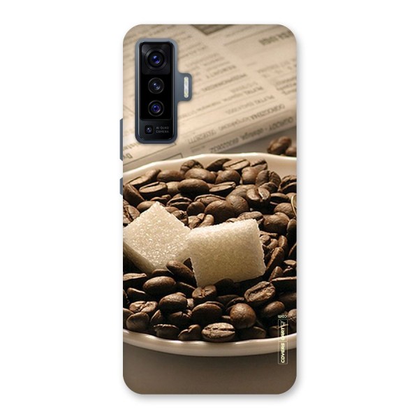 Coffee And Sugar Cubes Back Case for Vivo X50