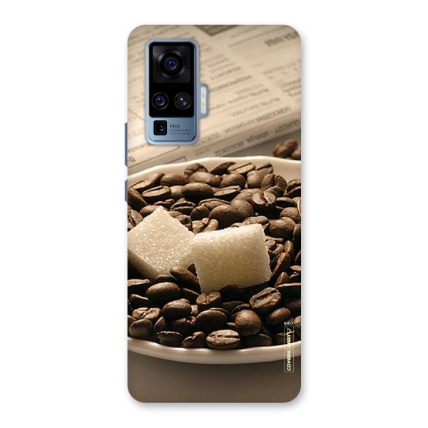 Coffee And Sugar Cubes Back Case for Vivo X50 Pro