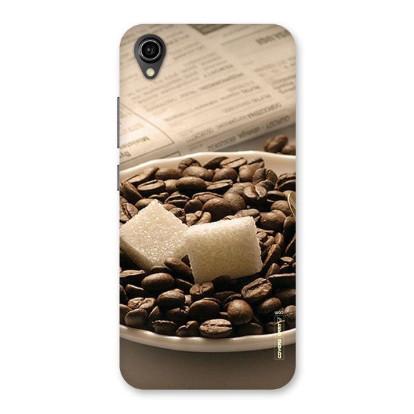 Coffee And Sugar Cubes Back Case for Vivo Y90