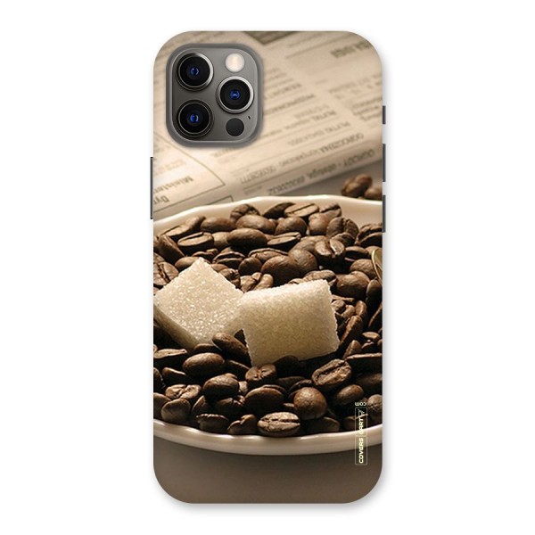 Coffee And Sugar Cubes Back Case for iPhone 12 Pro