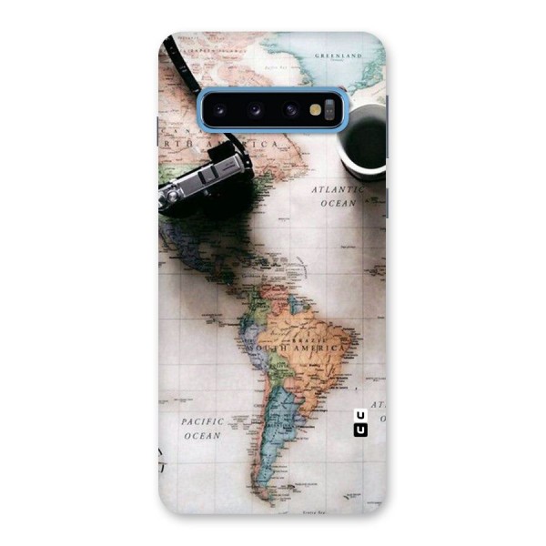 Coffee And Travel Back Case for Galaxy S10