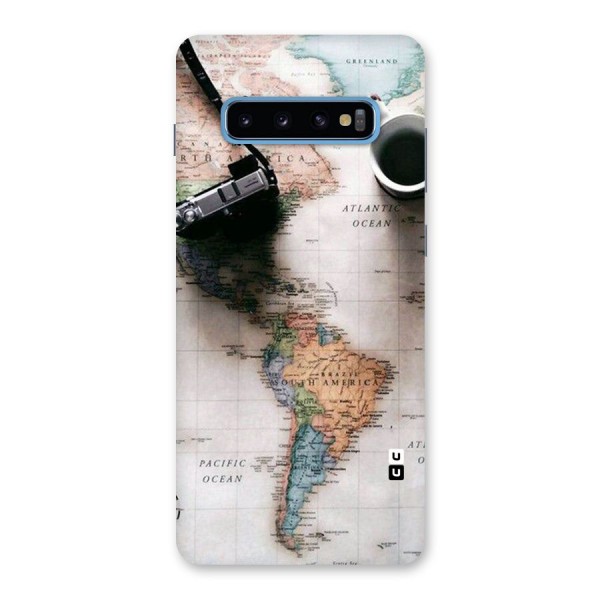 Coffee And Travel Back Case for Galaxy S10 Plus