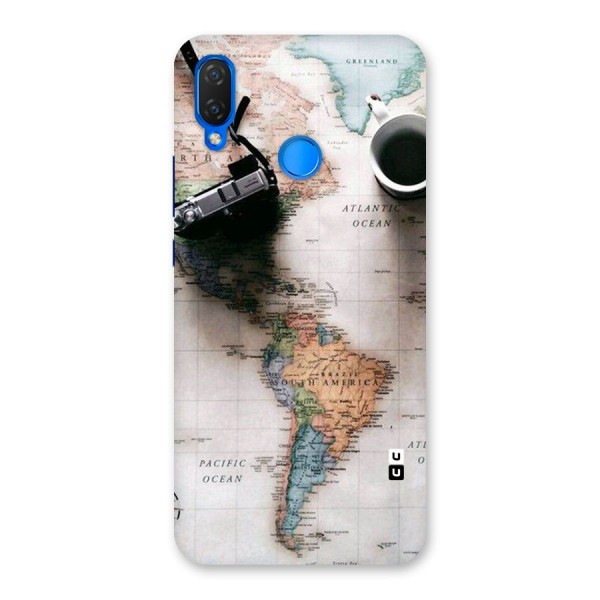 Coffee And Travel Back Case for Huawei P Smart+