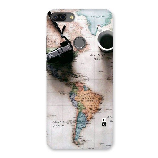 Coffee And Travel Back Case for Infinix Hot 6 Pro