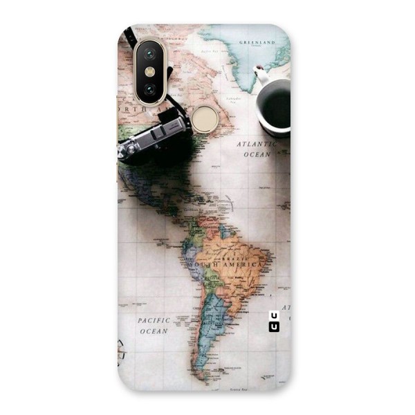 Coffee And Travel Back Case for Mi A2