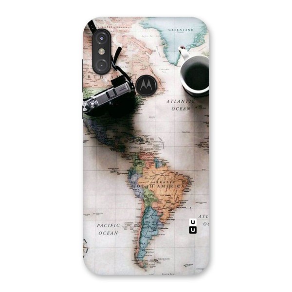 Coffee And Travel Back Case for Motorola One Power