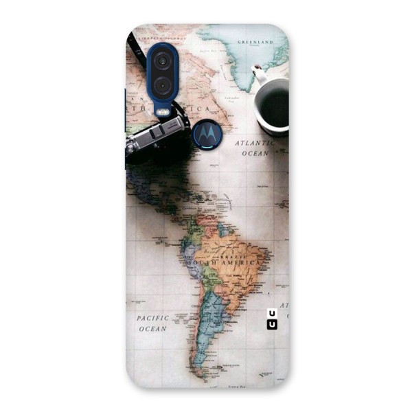 Coffee And Travel Back Case for Motorola One Vision
