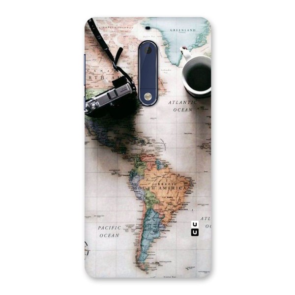 Coffee And Travel Back Case for Nokia 5