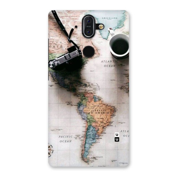 Coffee And Travel Back Case for Nokia 8 Sirocco