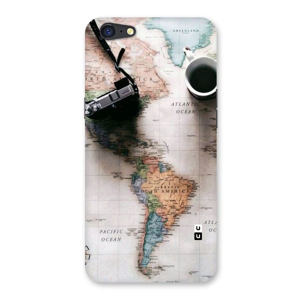 Coffee And Travel Back Case for Oppo A71