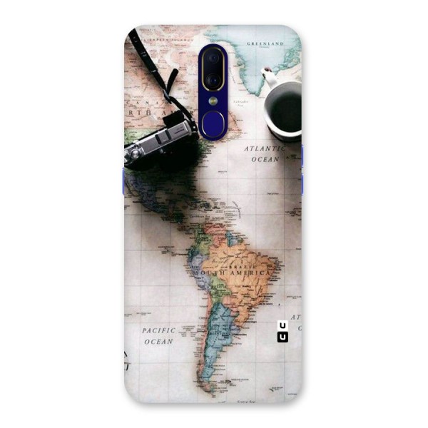 Coffee And Travel Back Case for Oppo A9
