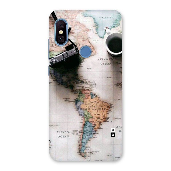Coffee And Travel Back Case for Redmi Note 6 Pro