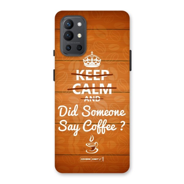 Coffee Ardour Back Case for OnePlus 9R