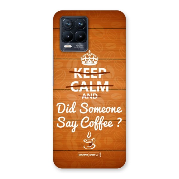 Coffee Ardour Back Case for Realme 8 Pro