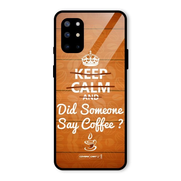 Coffee Ardour Glass Back Case for OnePlus 8T