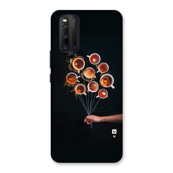 Coffee Balloon Back Case for Vivo iQOO 3