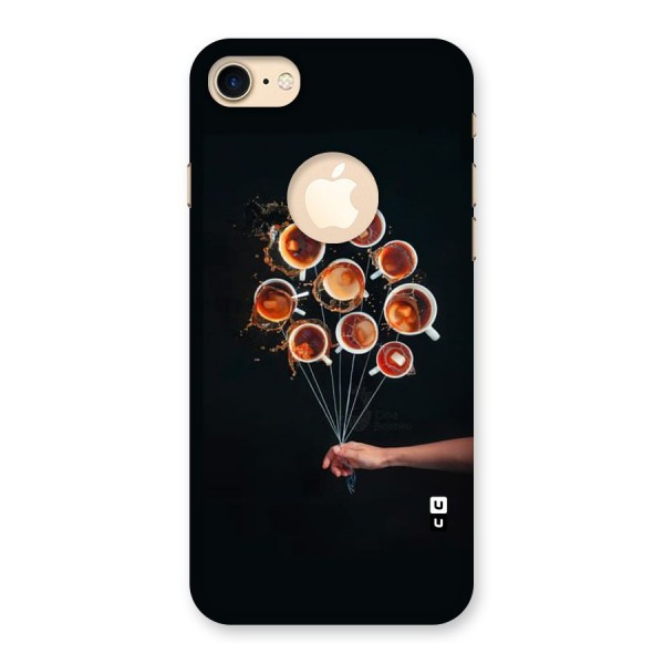 Coffee Balloon Back Case for iPhone 7 Logo Cut