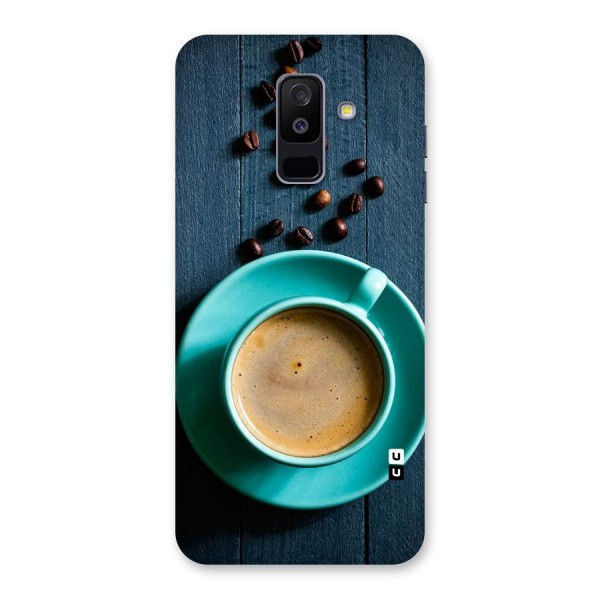 Coffee Beans and Cup Back Case for Galaxy A6 Plus