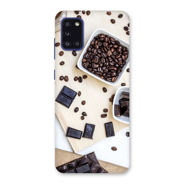 Coffee Beans and Chocolate Back Case for Galaxy A31