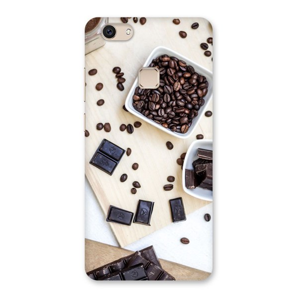 Coffee Beans and Chocolate Back Case for Vivo V7