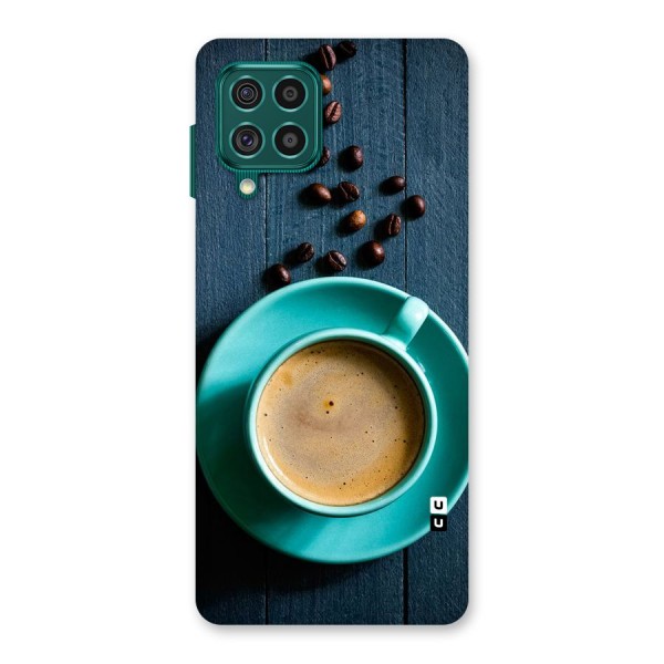 Coffee Beans and Cup Back Case for Galaxy F62