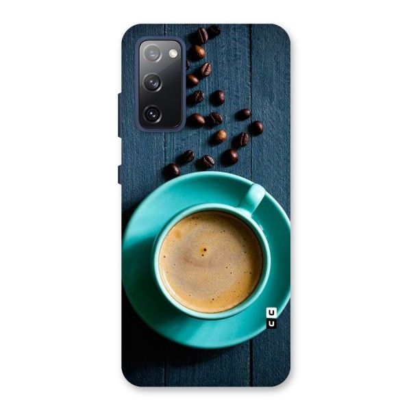 Coffee Beans and Cup Back Case for Galaxy S20 FE