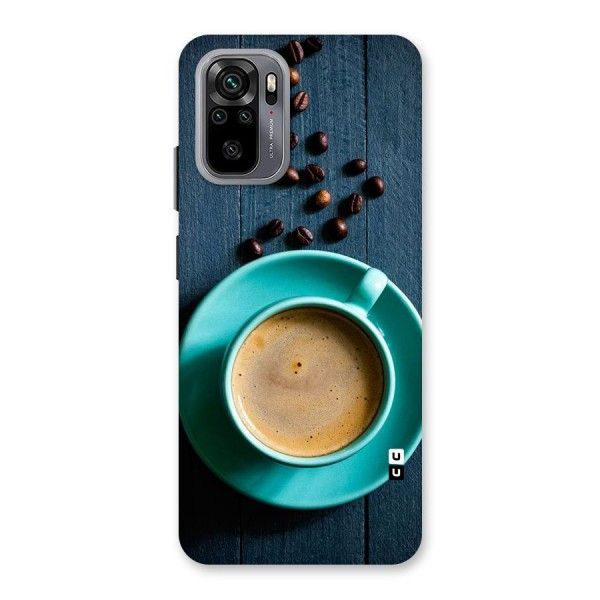 Coffee Beans and Cup Back Case for Redmi Note 10
