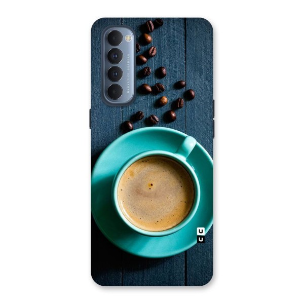 Coffee Beans and Cup Back Case for Reno4 Pro