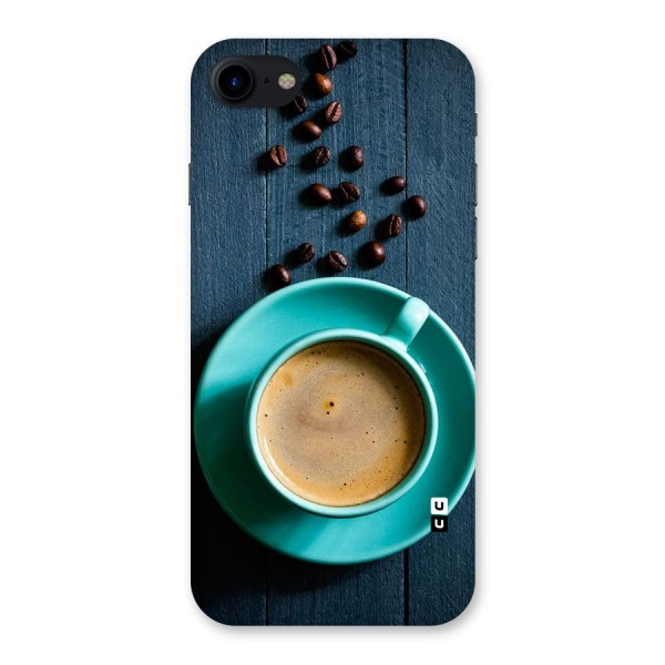 Coffee Beans and Cup Back Case for iPhone SE 2020